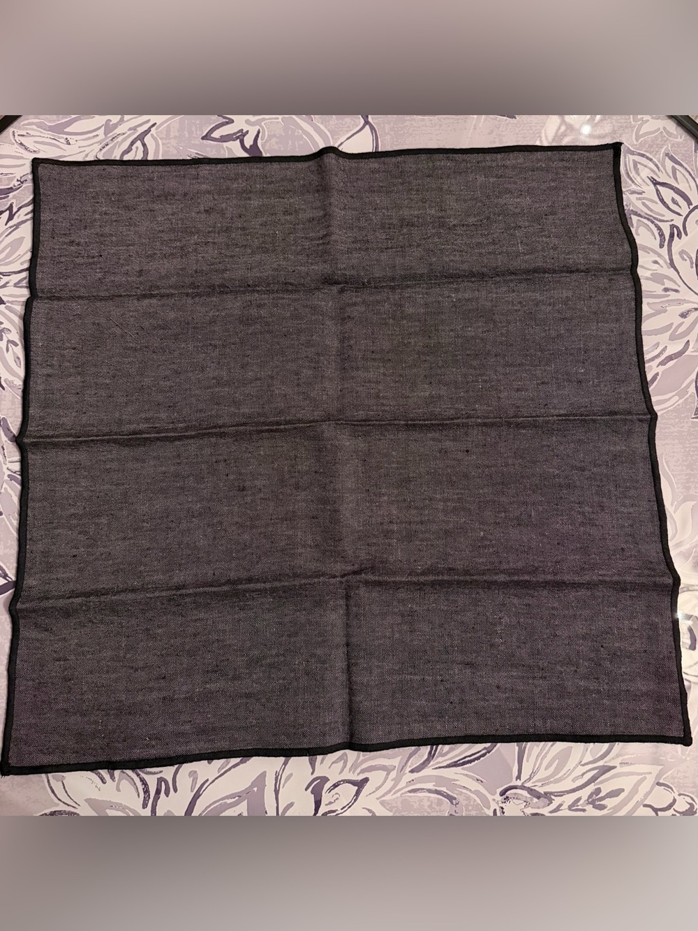 Smith & Hawken Charcoal Grey Cloth Napkins (Set of 4)